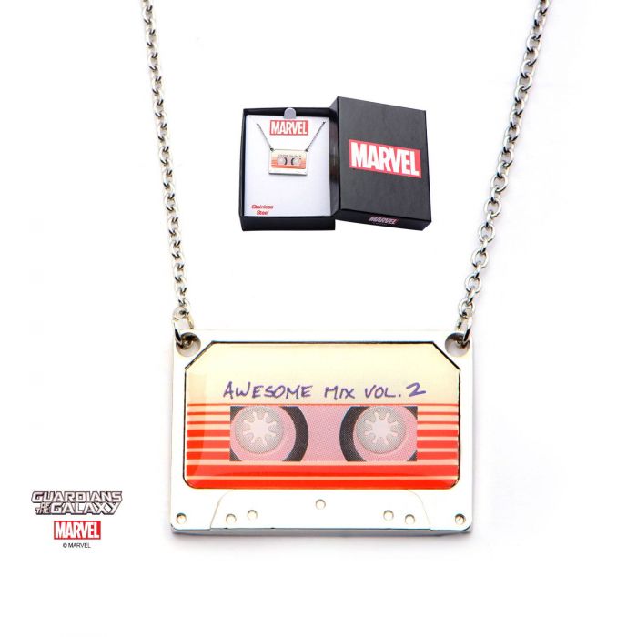 Artifact tang Resonate Marvel Guardians of the Galaxy Awesome Mix Vol. 2 Tape Pendant Necklace  gotgtappnk01