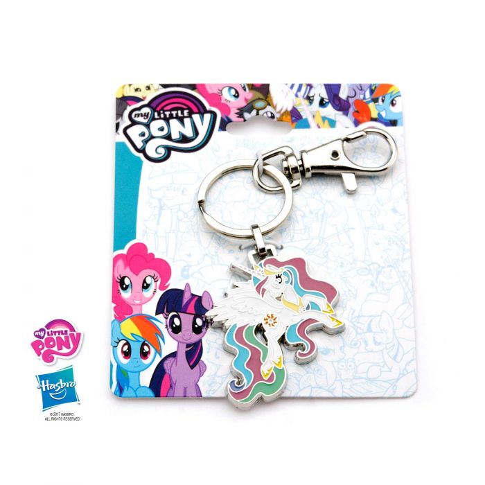 My Little Pony Princess Celestia Stainless Steel Keychain 