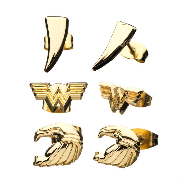 Wonder woman hot sale stud earrings